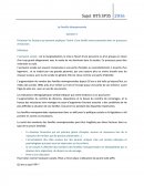 Présenter les facteurs qui peuvent expliquer l’entrée d’une famille monoparentale dans un processus d’exclusion.