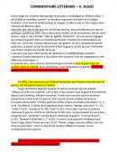 Commentaire littéraire sur "Liberté, égalité, fraternité" de Victor Hugo.