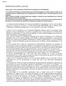 Article 44 de la Constitution de la Ve République.