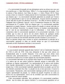 Commentaire, constitution de 1958.