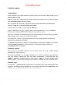 Projet oral de mercatique.