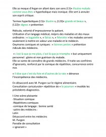 le malade imaginaire acte 3 scène 14 analyse