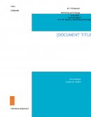 FedEx Marketing Dissertation