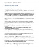 Analyse de l'entreprise Kellogg's.