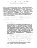 Commentaire du discours du 17 septembre 1981 de Robert Badinter contre la peine de mort.