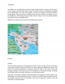 The Middle East.