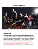 Le sport pour tous.