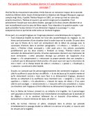 Lecture analytique de l'excipit, du chap 32 de "Thérèse Raquin" d'Emile Zola