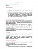 Les physiocrates.