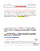 La délégation.