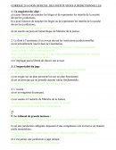 CORRIGE 2014 NON OFFICIEL DES INSTITUTIONS JURIDICTIONNELLES