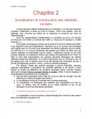 Socialisation et construction des identités sociales.