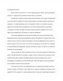 La non rétroactivité de la loi.