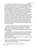 Commentaire - George Clémenceau.