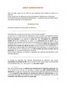 Droit administratif, cours complet