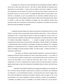Commentaire D Un Passage De Pierre Et Jean Guy De Maupassant 1888 Commentaire De Texte Karmaismygf