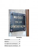 Le musée de la contrefaçon.