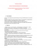 Fiche de lecture - Le Moyen Âge dans la pensée historique en France, XVIème- XIXème siècle, Voss