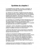 Travail noté 1 SCO1205, synthèse de chapitre.