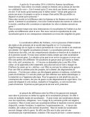 Dissertation de socialisation