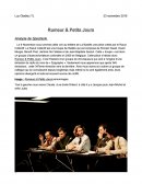 Analyse de spectacle, Rumeur & Petits Jours.