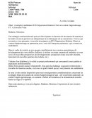 Lettre de motivation NRC