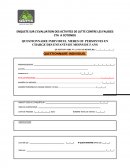 Questionnaire Evaluation Campagne CTA