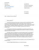 Lettre motivation, candidature Alternance Master 2