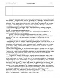Corpu Sur Le Inegalite Homme Femme Dissertation Amlpb Egalite 