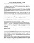 Droit commercial, devoir.