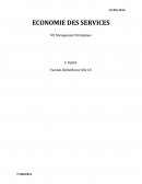 Economie des services