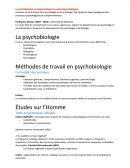 La psychobiologie ou biopsychologie ou psychologie biologique