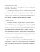 Commentaire du texte de J.J Rousseau.