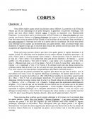 Corpus poétique