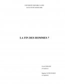 Laetitia ou la fin des hommes