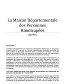 La maison départementale des personnes handicapées (MDPH)