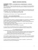 Droit Constitutionnel intro