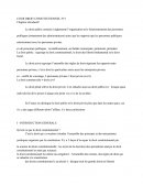 Dissertation sur le régime parlementaire du Royaume-Uni