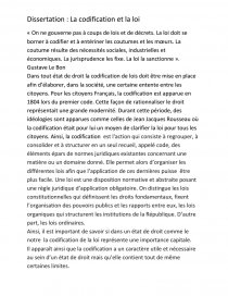 les objectifs de la codification dissertation les objectifs de la codification dissertation