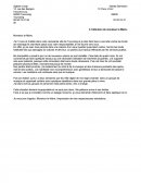 Lettre de plainte du voisinage.