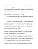 La Ve République a-t-elle mis fin à la distinction classique entre régime parlementaire et régime présidentiel ?