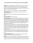 La controverse de Valladolid, Jean Claude Carrière