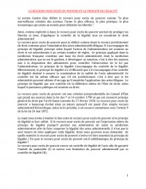 Le Recours Pour Exces De Pouvoir Et Le Principe De Legalite Dissertation Justine Durville Le Recours Pour Exces De Pouvoir Et Le Principe De Legalite Dissertation Justine Durville