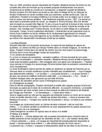 Lecture Analytique : Madame Bovary – La rencontre d’Emma et Charles, Flaubert