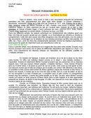 Devoir de culture générale : synthèse (la folie)