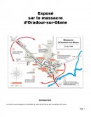 Exposé sur le massacre d'Oradour-sur-Glane