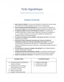 Fiche signalétique Méthode de Brigdman-Stockbarger