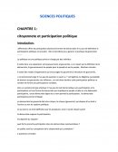 Citoyenneté et participation politique.