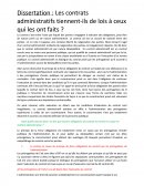 Les contrats tiennent-ils de loi à ceux qui les ont faits?