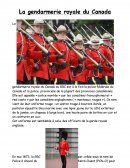 La gendarmerie royale du Canada